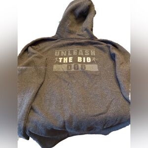 WWE Rare Exclusive Roman Reigns Zip Hoodie Sweatshirt “Unleash The Big Dog”